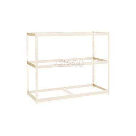 Global Equipment Double Rivet Beam, 36"L, Tan RFB36\TN